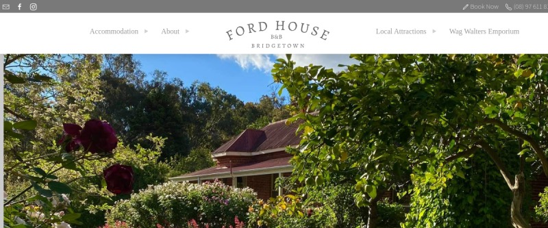 Ford House homepage