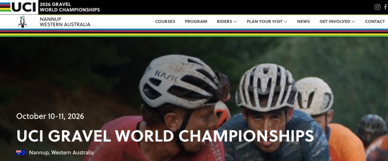 Gravel Champs Western Australia homepage