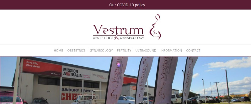 Vestrum homepage